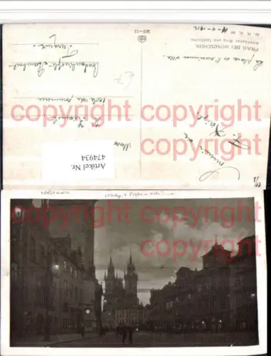 474934,Prag Praha Altstädter Ring und Teinkirche Kirche