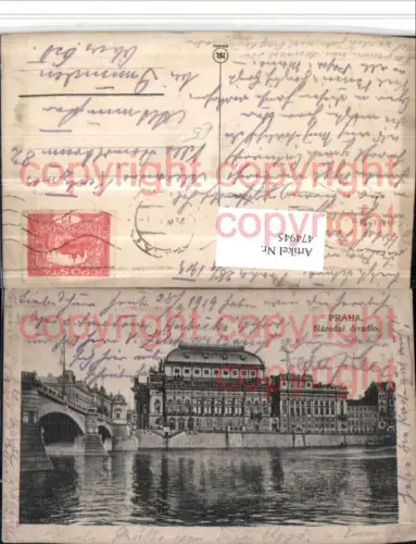474945,Prag Praha Narodni divadlo Theater Gebäude Brücke