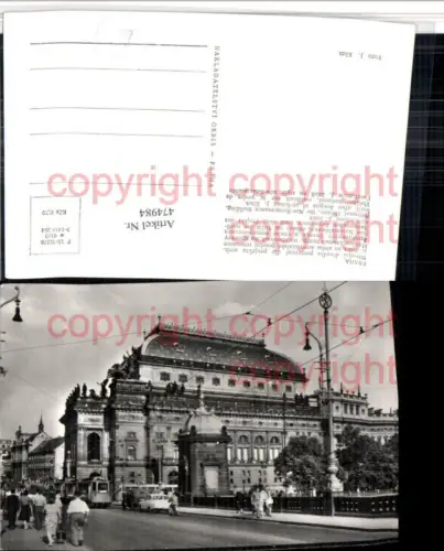 474984,Prag Praha Narodni divadlo postavene dle projektu arch Theater