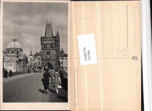 517766,Prag Praha Brückenturm Turm Kreuzherrenkloster Kloster