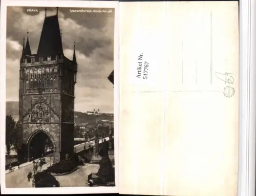 517767,Prag Praha Staromestska mostecka