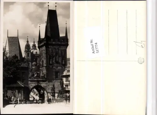 517774,Prag Praha Brückenturm