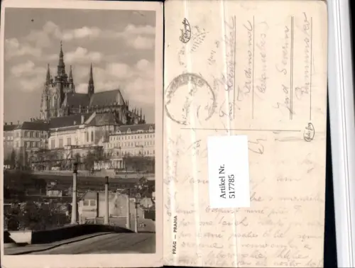 517785,Foto AK Prag Praha Straßenansicht