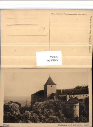 523062,Prag Praha Daliborka u. Schwarzer Turm