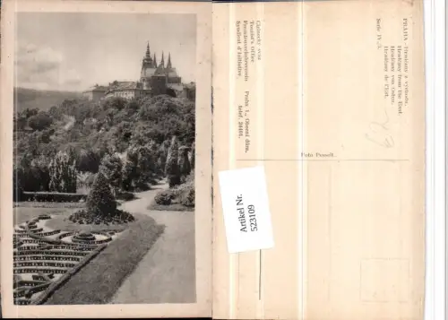 523109,Prag Praha Hradcany z vychodu Burg Hradschin