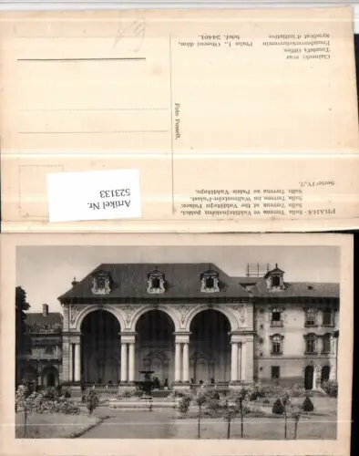 523133,Prag Praha Salla Terrena ve Valdstejnskem palaci Wallenstein-Palast