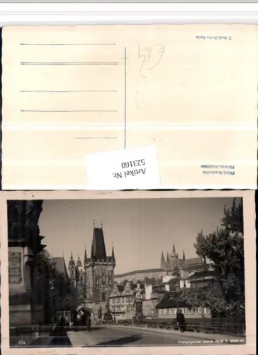 523160,Prag Praha Hradschin Hradcany Burg Brücke Türme