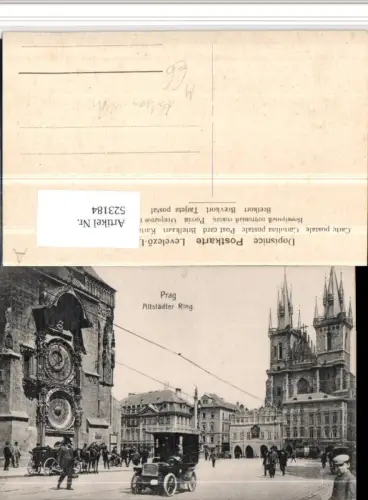 523184,Prag Praha Altstädter Ring Astronomische Uhr Kirche