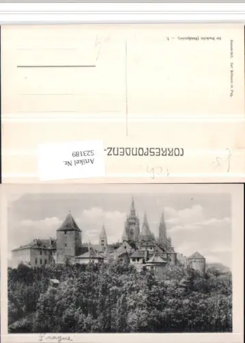 523189,Prag Praha Hradschin Burg Kirche