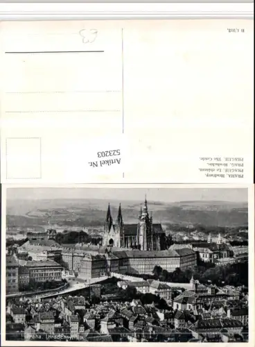 523203,Prag Praha Hradcany Hradschin Burg Kirche