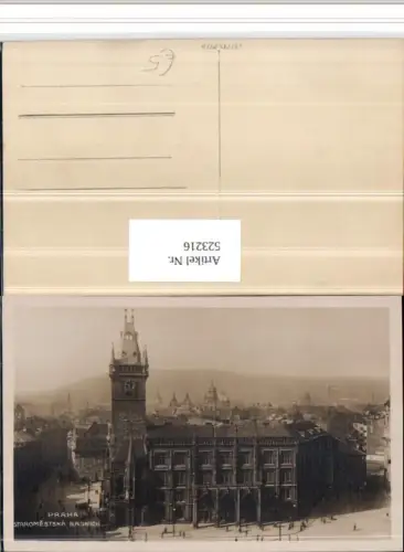 523216,Prag Praha Staromestska Radnice Rathaus