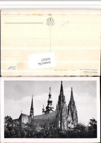 523227,Prag Praha Chram sv Vita Veitsdom Kirche