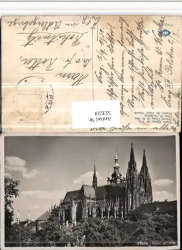 523228,Prag Praha Chram sv Vita Veitsdom Kirche