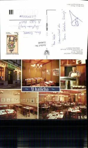 554640,Studentika Studentica Prag Praha U Kalicha Restaurant