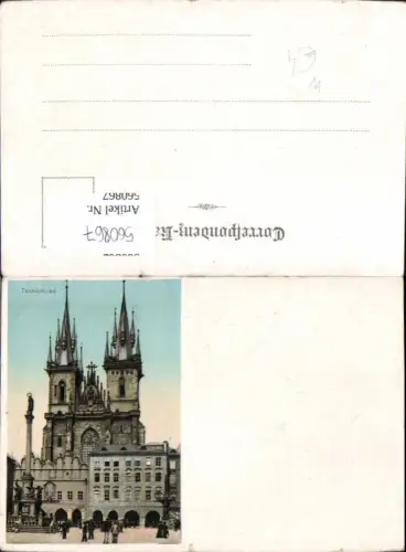 560867,Prag Praha Teinkirche Teynkirche