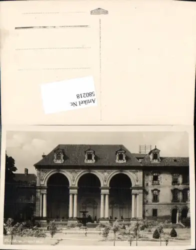 580218,tolle AK Prag Praha Waldstein Schloss