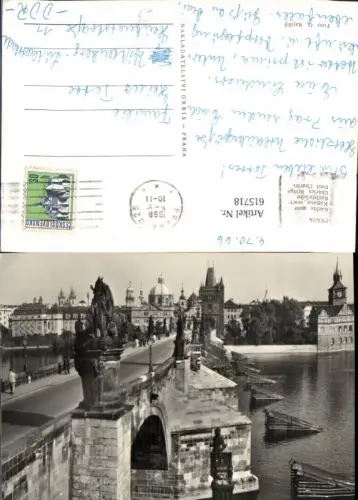 615718,Prag Praha Karlsbrücke