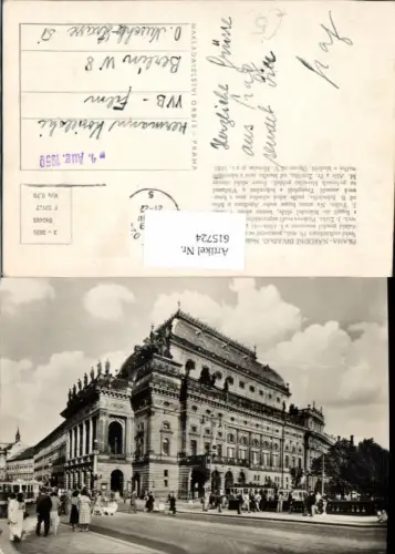 615724,Prag Praha Narodni Divadlo