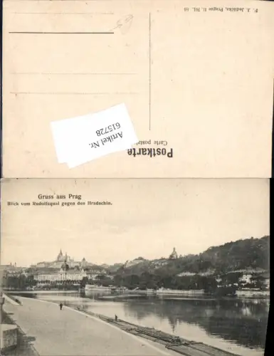 615728,Prag Praha Rudolfsquai Hradschin