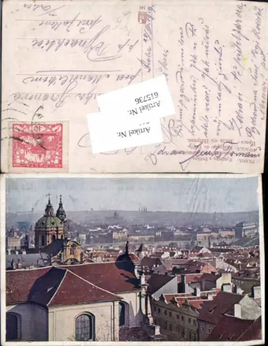 615736,tolle Künstler AK Prag Praha Laurenziberg