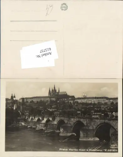 615737,Prag Praha Brücke Karlsbrücke Hradcany