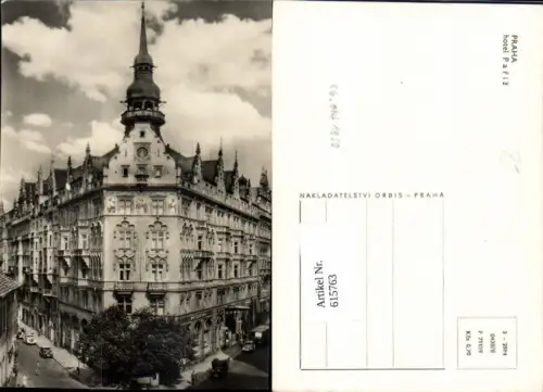 615763,Prag Praha Hotel Pariz