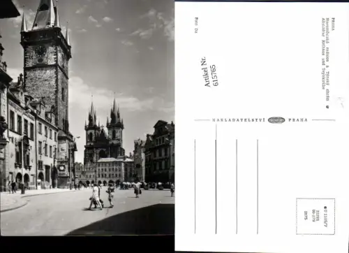 615765,Prag Praha Altstädter Rathaus Teynkirche