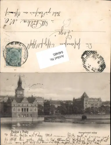 640485,Prag Praha Staromestske mlyny Mühlen
