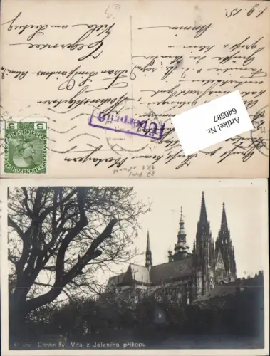640587,Prag Praha Chram sv. Vita z Jeleniho prikopu