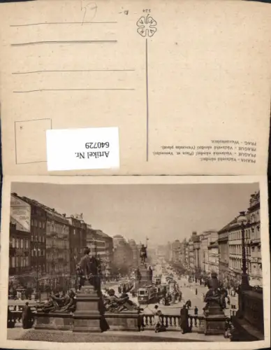 640729,Prag Praha Vaclavske namesti Wenzelsplatz