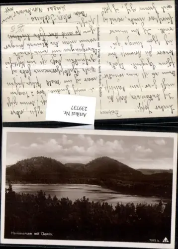 239737,Hammersee See m. Dewin Böhmen Oschitz