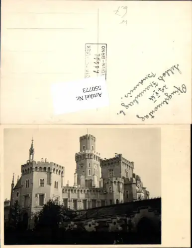 550773,Tschechien Foto-AK Schloss Frauenberg Budweis Budejovice