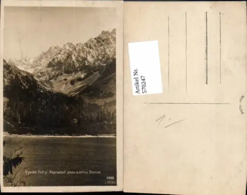 570247,Vysoke Tatry Popradske pleso Hohe Tatra Plesov