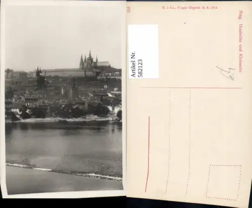 582123,Prag Praha Hradschin u. Kleinseite