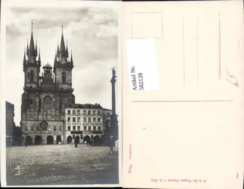 582128,Prag Praha Teinkirche Kirche