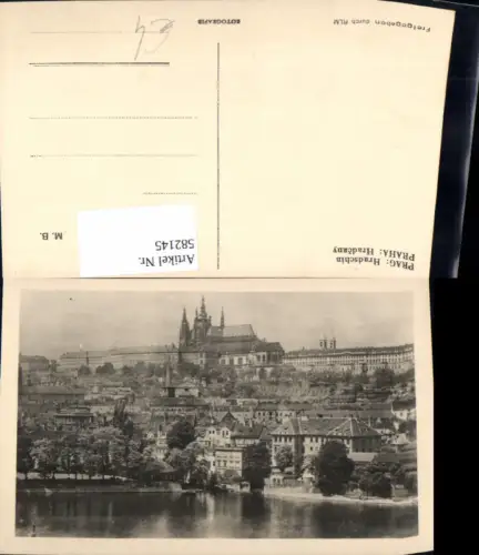 582145,Foto Ak Prag Praha Hradschin Hradcany