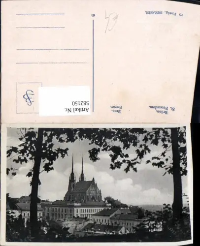 582150,Brünn Brno St Petersdom Petrov Dom