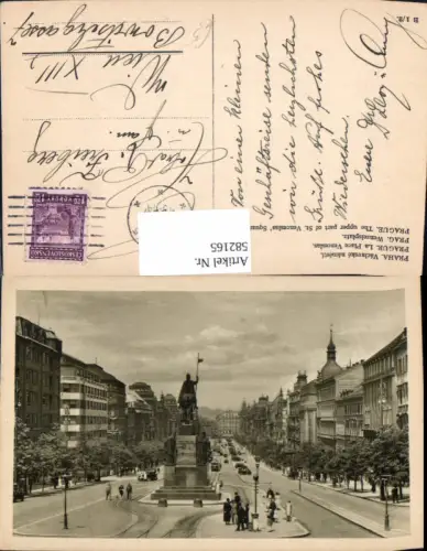 582165,Prag Praha Vaclavske namesti Wenzelplatz