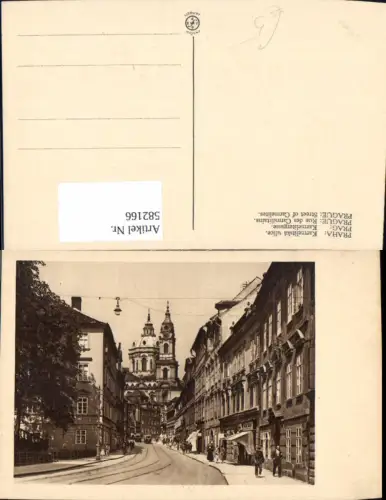 582166,Prag Praha Karmeliksky ulice Karmelitergasse