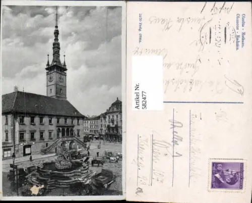 582477,Olmütz Olomouc Rathaus Radnice Czech Republic