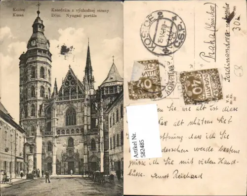 582485,Kosice Kassa Katedrale z vychodnej strany Dom Czech Republic