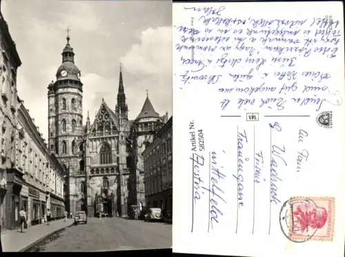 582504,Foto Ak Kaschau Kosice Dom Czech Republic