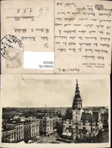 582525,Troppau Opava Totale Celkovy pohled Czech Republic