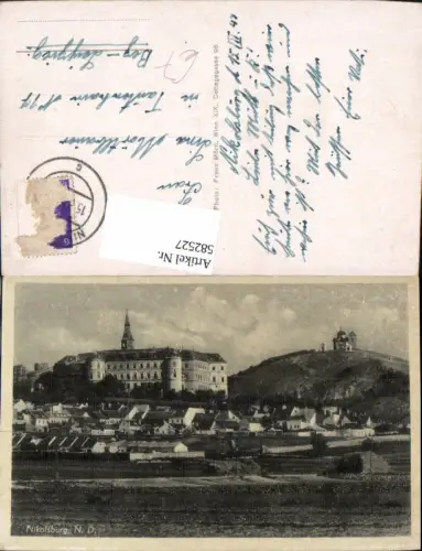 582527,Mikulov Nilolsburg Totale Czech Republic