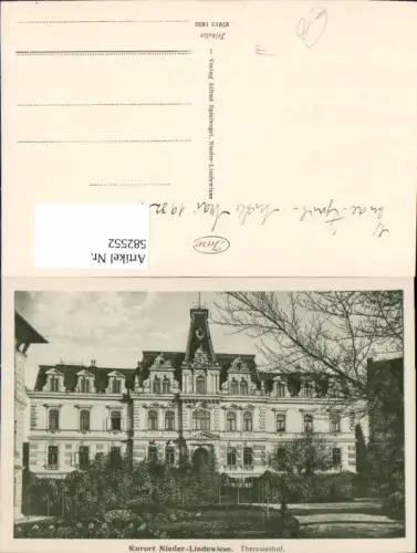 582552,Lipova-lazne Bad Lindewiese Theresienhof Czech Republic
