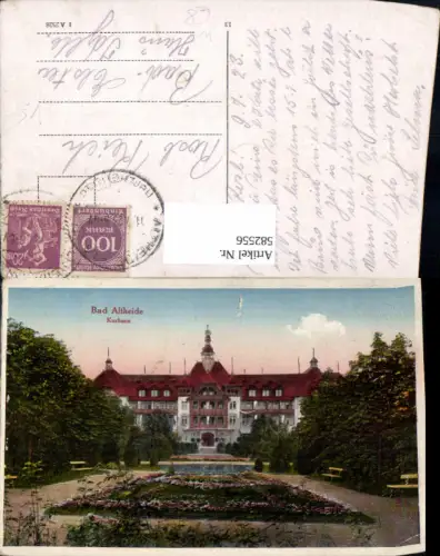 582556,Polanica-Zdroj Bad Altheide Kurhaus Czech Republic
