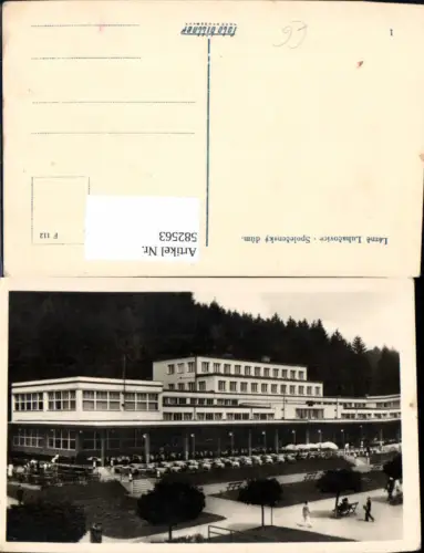582563,Luhacovice Lazne Luhacovice Spolecensky dum Czech Republic