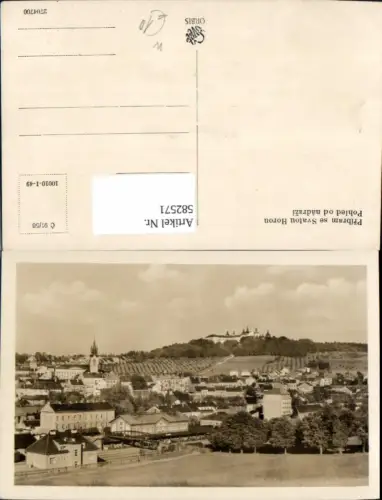 582571,Freiberg in Böhmen Príbram se Svatou Horou Pohled od nadrazi Czech Republic