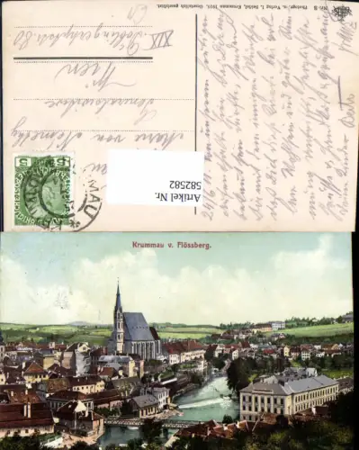 582582,Krumau Cesky Krumlov Ansicht Czech Republic