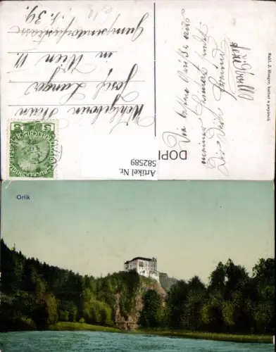 582589,Burg Orlik nad Vltavou Czech Republic